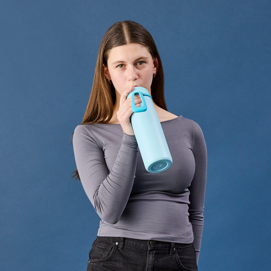 b.box Termo boca Flip Top, 690ml - lagoon