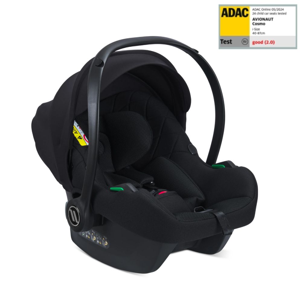 Autosjedalica Avionaut Cosmo Airflow 0-13 kg (40-87 cm), Black Default Title