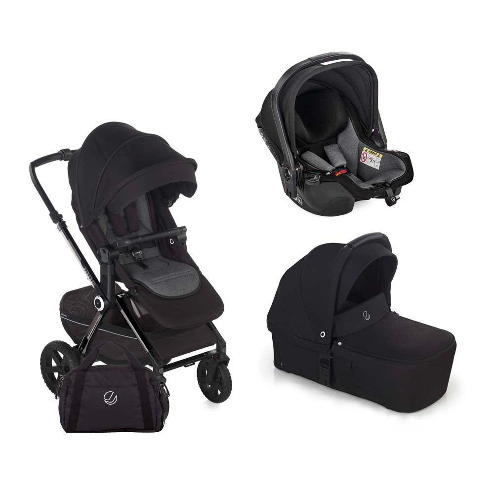 JANE Crosslight 3 Silver Shadow dječja kolica 3u1, Cold Black Default Title