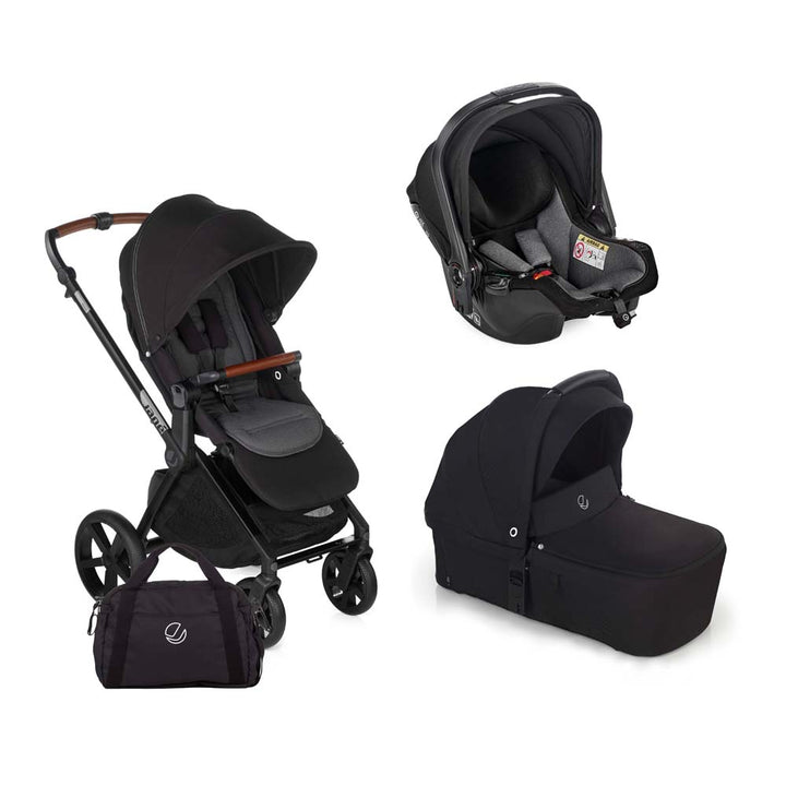 JANE Muum 4 dječja kolica 3u1, Cold Black Default Title