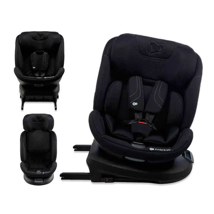 Kinderkraft autosjedalica XPEDITION 3 i-Size 0-36 kg (40-150 cm) 360, Black Default Title