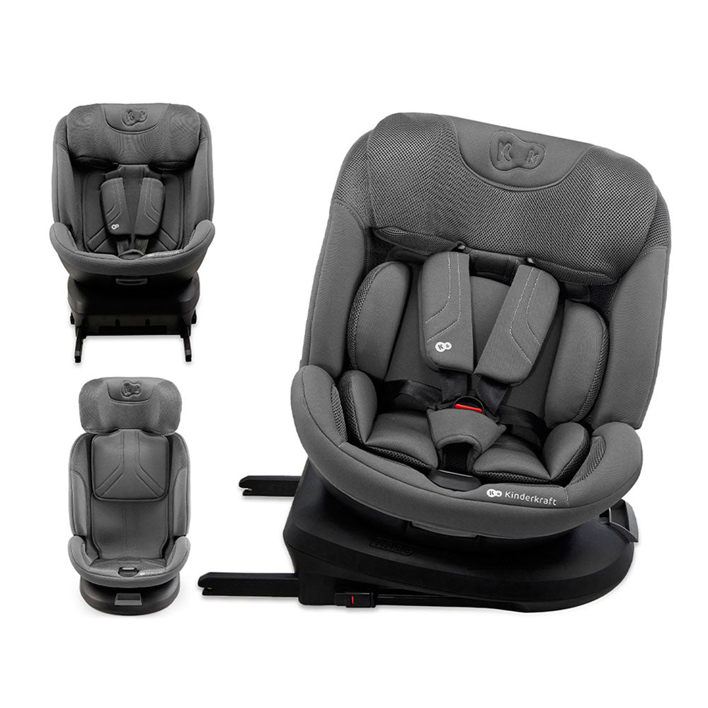 Kinderkraft autosjedalica XPEDITION 3 i-Size 0-36 kg (40-150 cm) 360, Grey Default Title