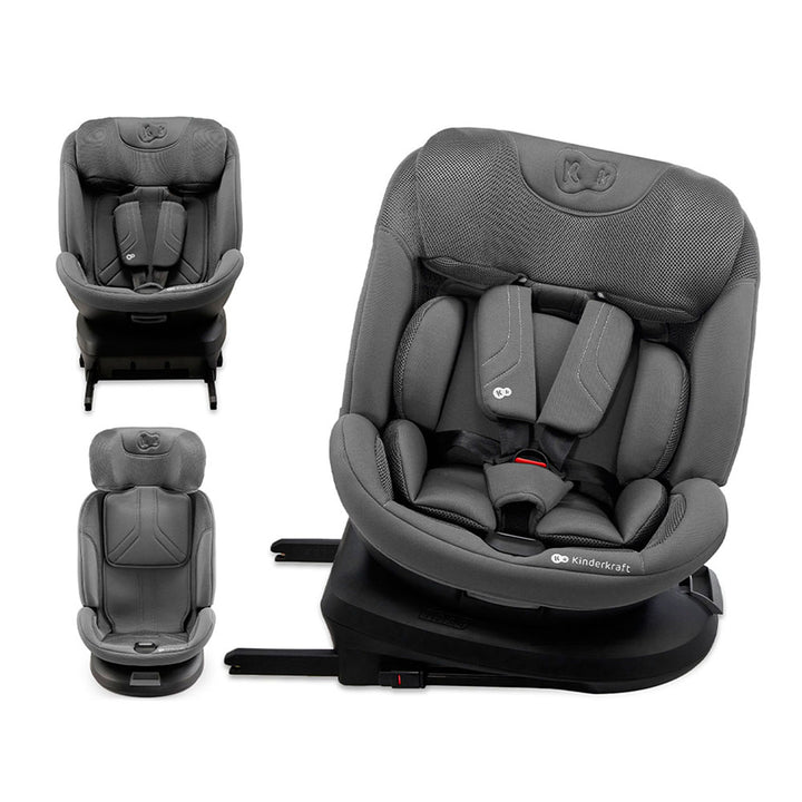 Kinderkraft autosjedalica XPEDITION 3 i-Size 0-36 kg (40-150 cm) 360, Grey Default Title