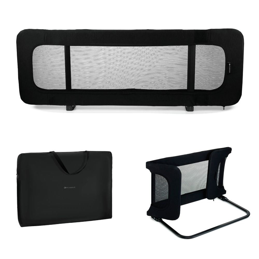 Kinderkraft Guard & Dream zaštitna ograda za krevet 118x41x44 cm, Black Default Title