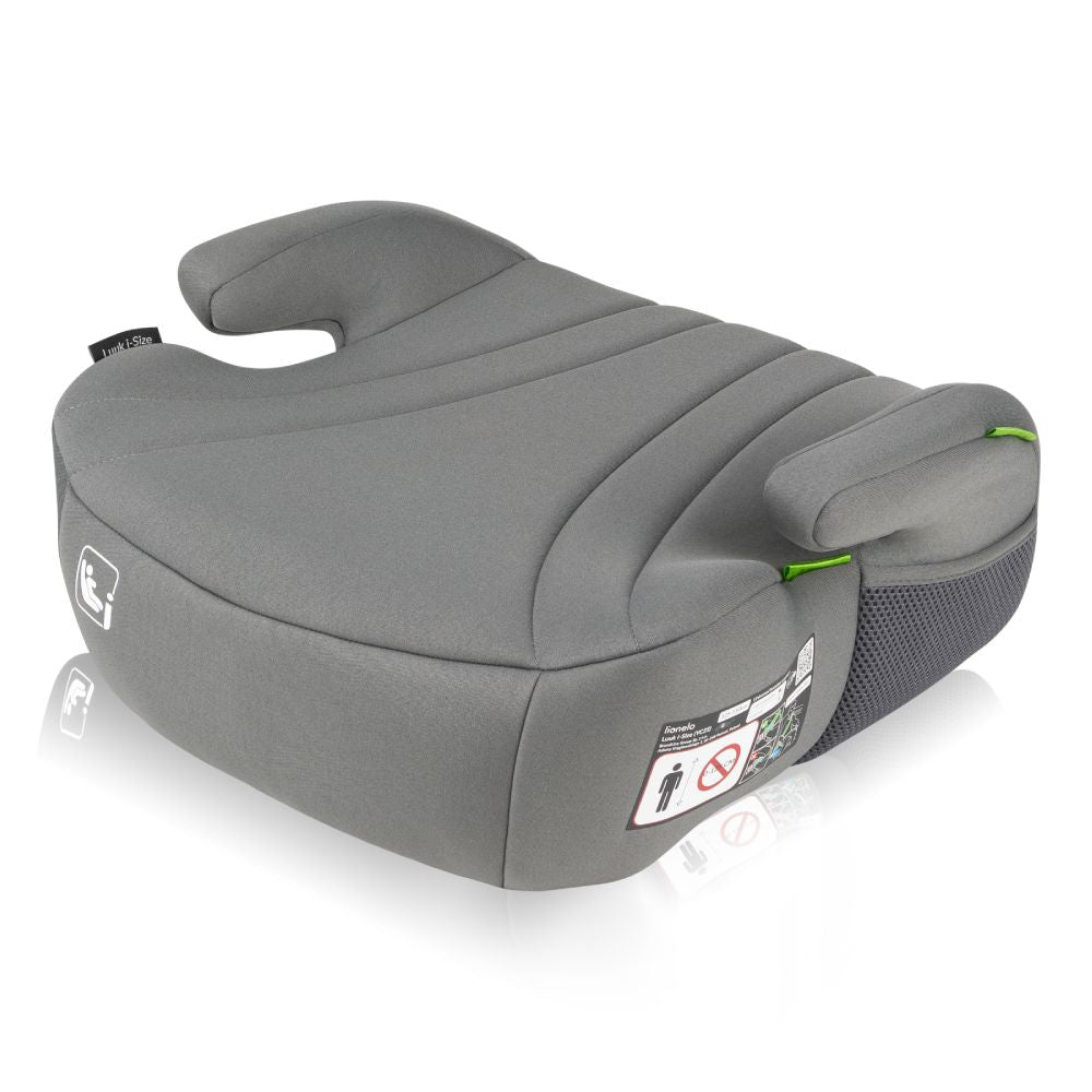 Lionelo Luuk booster/sjedalo za auto i-Size 15-36 kg (125-150 cm), Grey Default Title