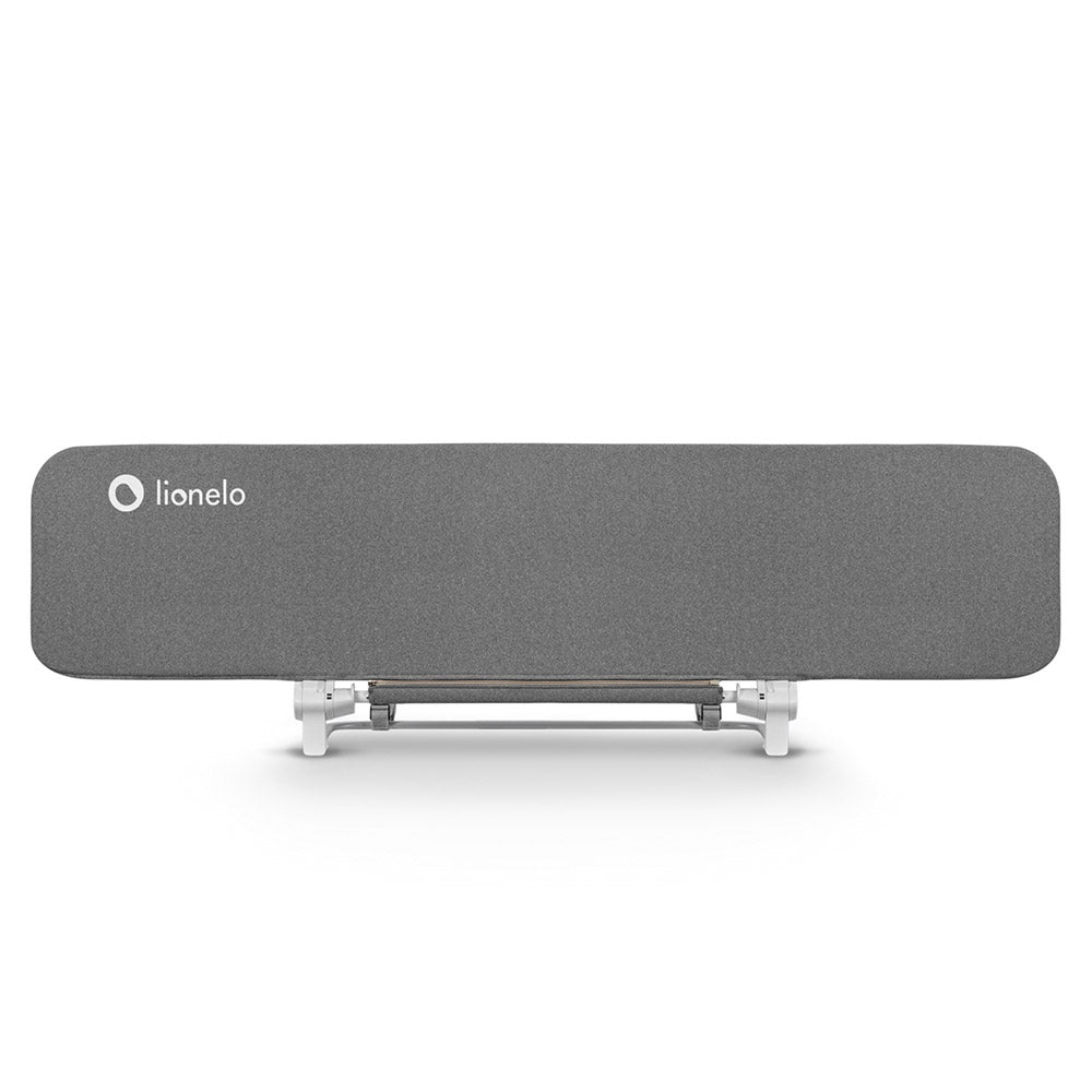 Lionelo zaštitna ograda za krevet Lora XL 150x45 cm, Grey Stone Default Title