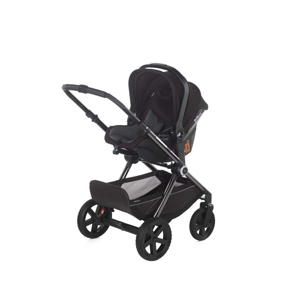 JANE Crosslight 3 Silver Shadow dječja kolica 3u1, Cold Black