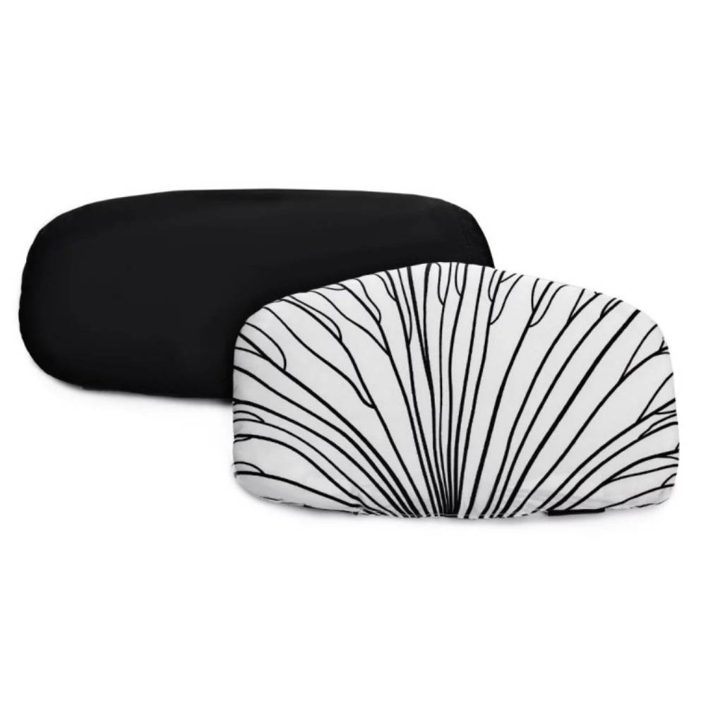 Kinderkraft ENOCK jastuk/navlaka za hranilicu, Black and white