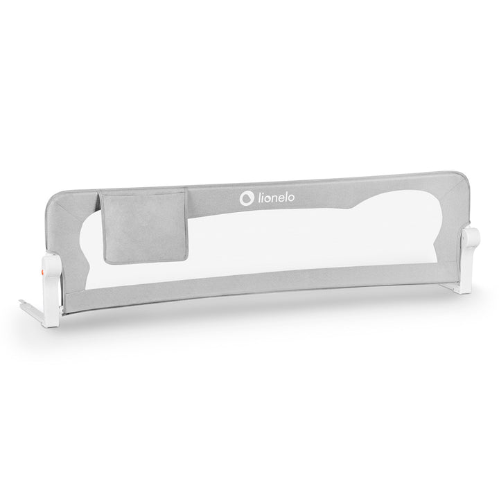 Lionelo zaštitna ograda za krevet Eva 150x42 cm, Grey Melange