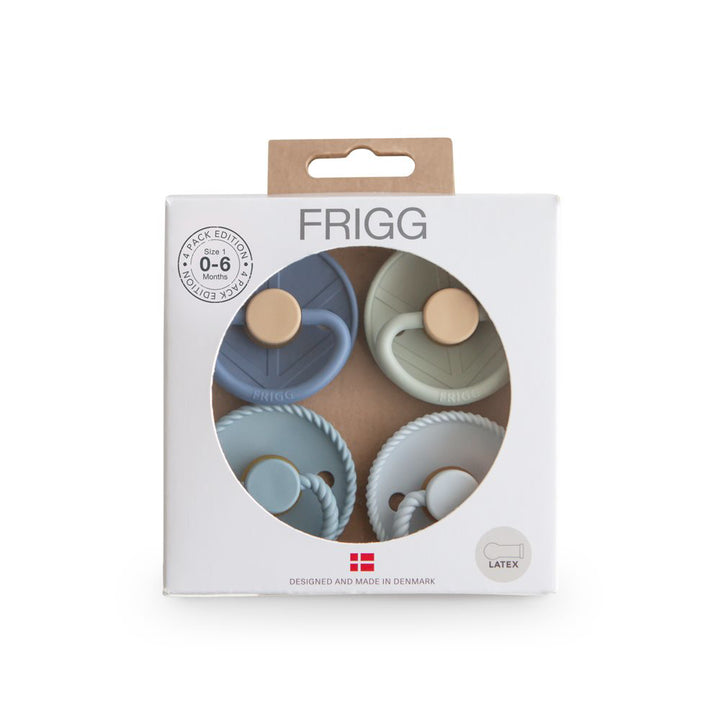 Frigg® Set od 4 dude od kaučuka Skyline Serenity (0-6m)