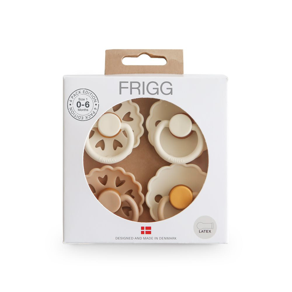 Frigg® Set od 4 dude od kaučuka Snowflake Dream (0-6m)