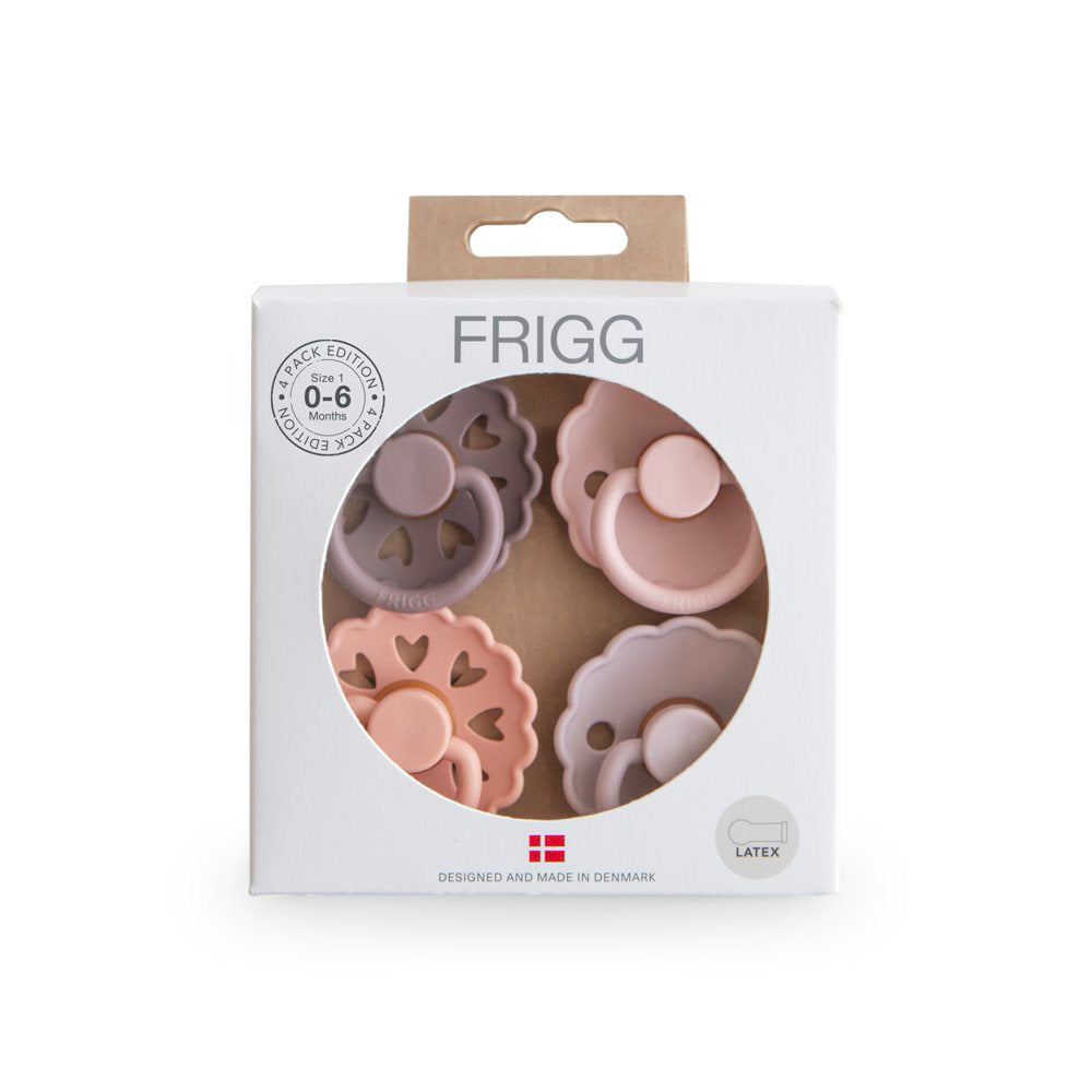 Frigg® Set od 4 dude od kaučuka Sunset Bliss (0-6m)