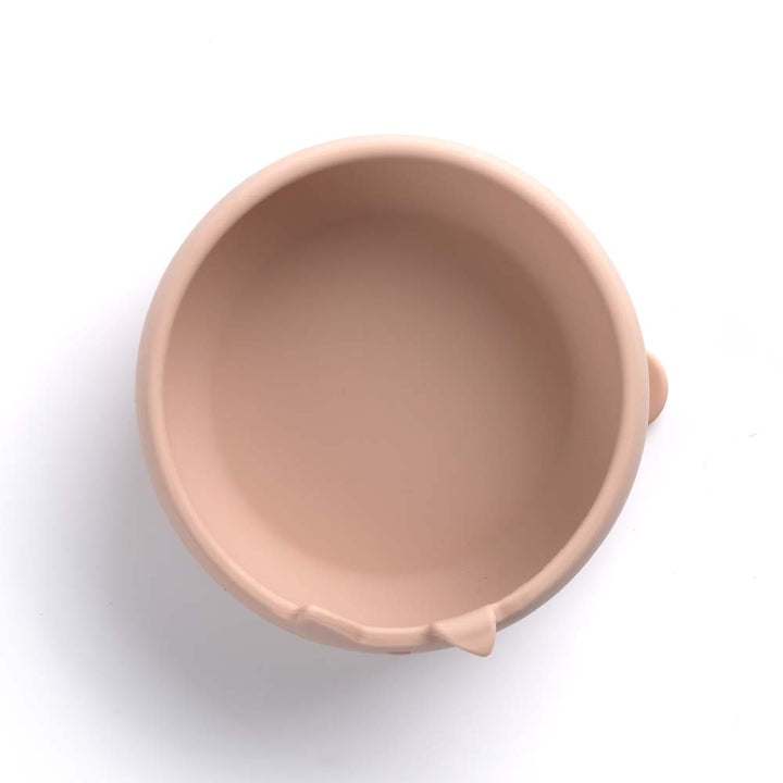 JANE Silikonska posuda za hranjenje + žlica, Pale