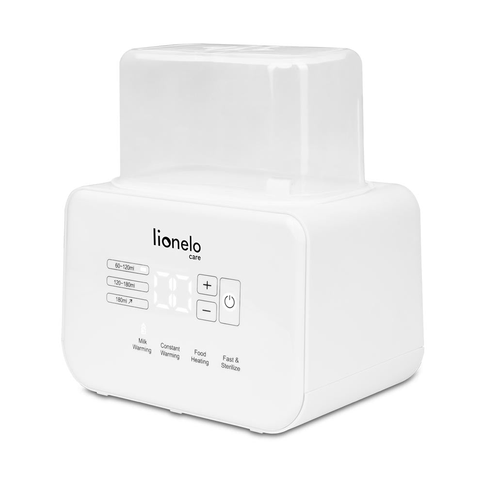 Lionelo Thermup Double električni sterilizator i grijač bočica, White