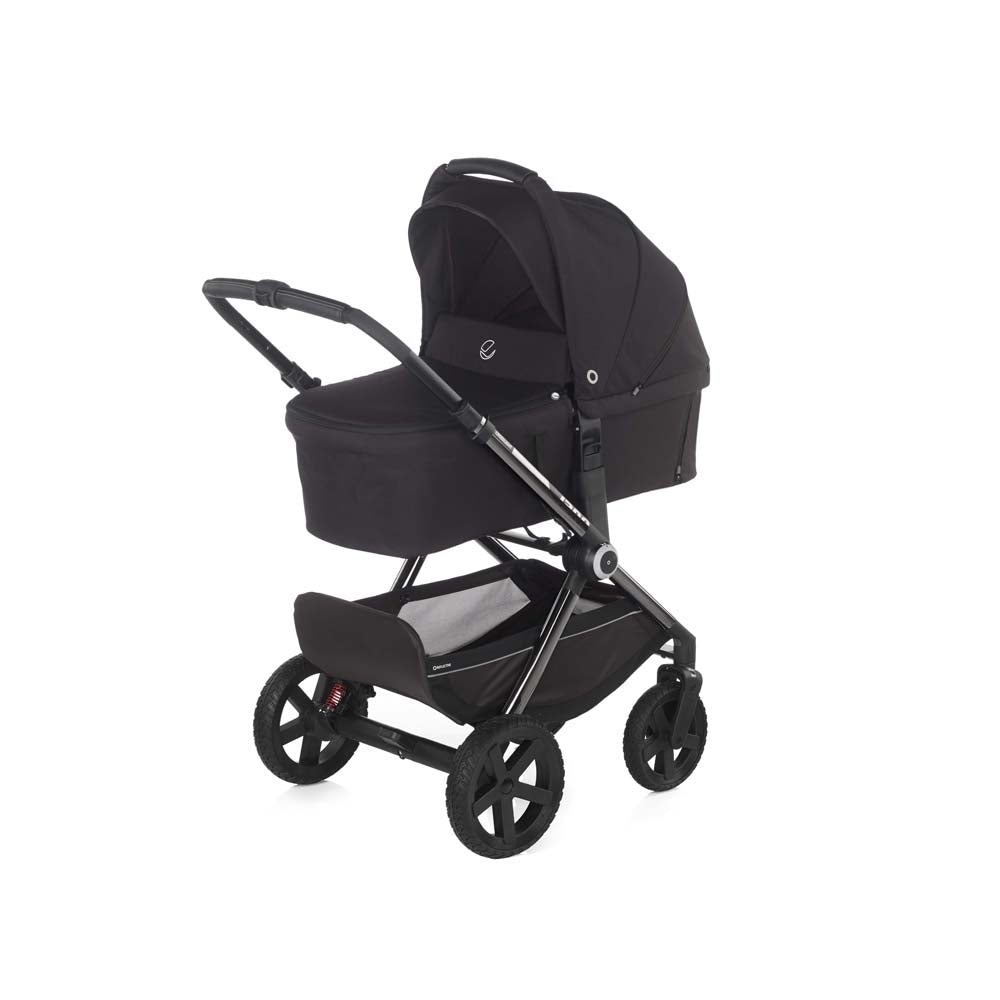 JANE Crosslight 3 Silver Shadow dječja kolica 3u1, Cold Black