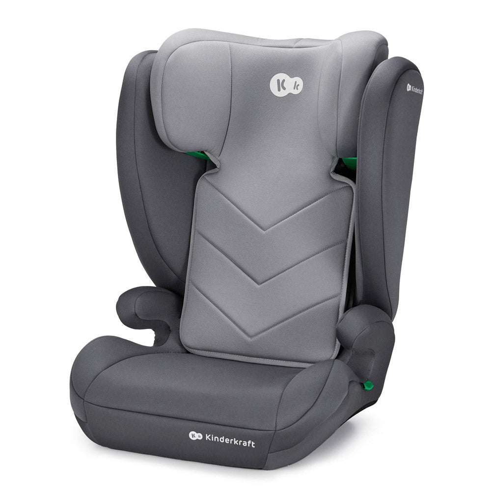 Kinderkraft autosjedalica I-Spark i-Size 15-36 kg (100-150 cm) bez Isofix-a, Grey