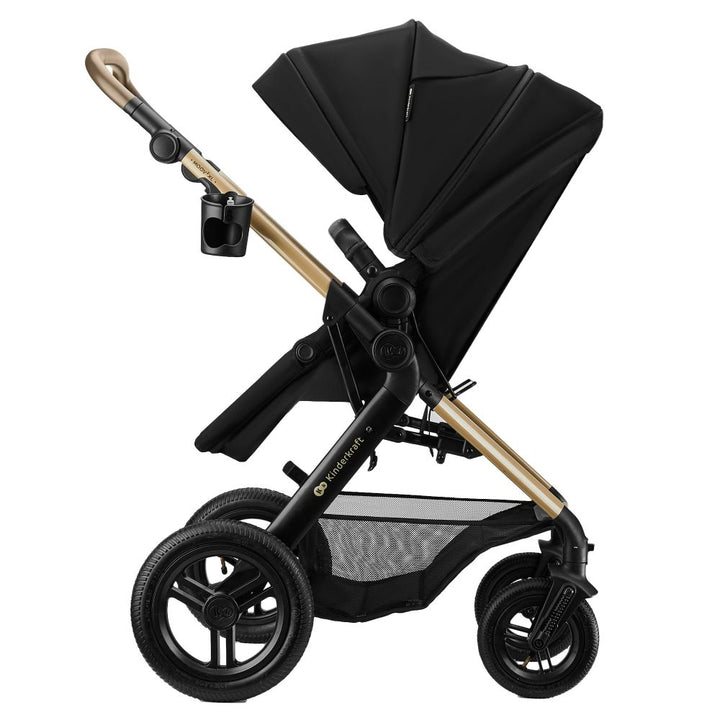 Kinderkraft Kolica Moov 2 XL 3u1 MINK PRO, Pure Black