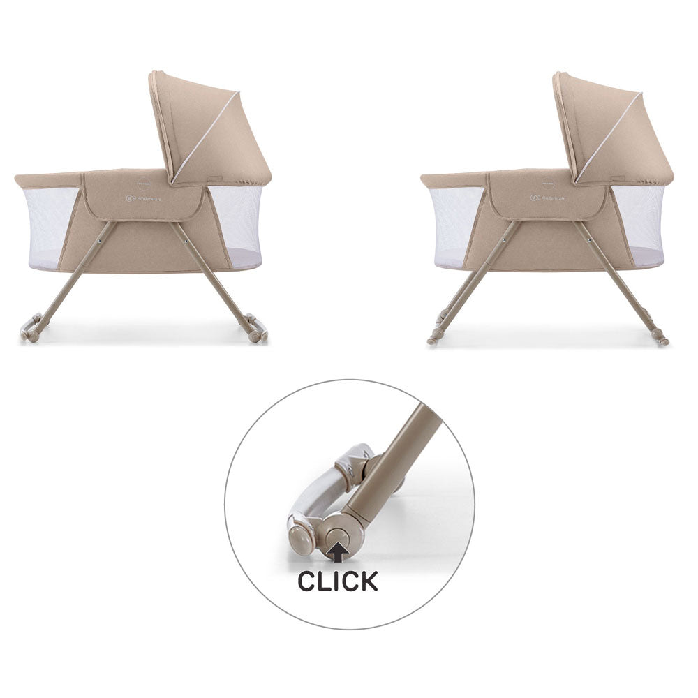 Kinderkraft Krevetić LOVI 3u1, beige