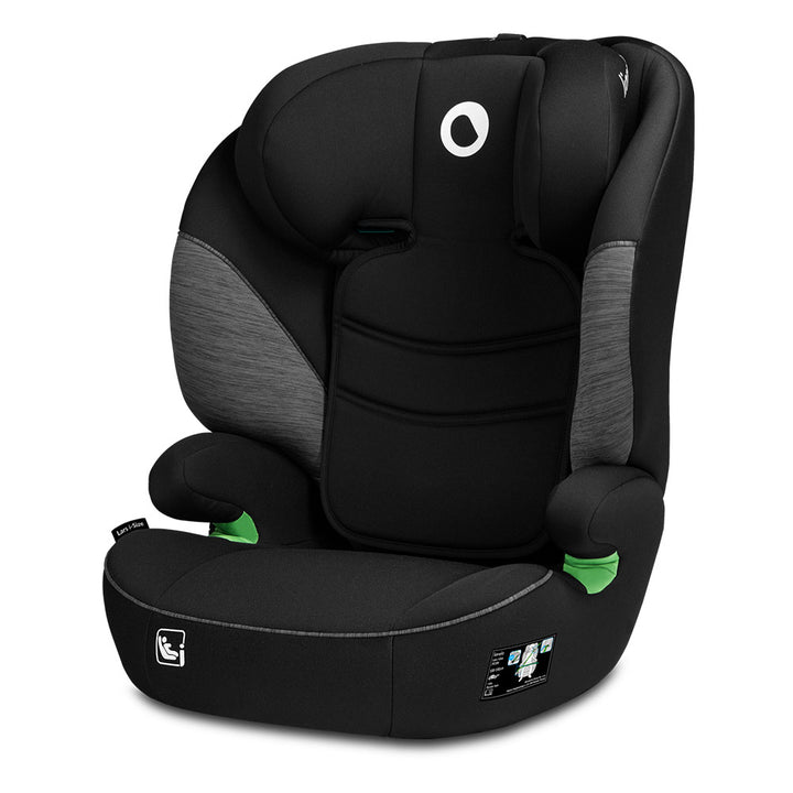 Lionelo autosjedalica Lars i-Size 15-36 kg (100-150 cm) bez Isofix-a, Black Grey