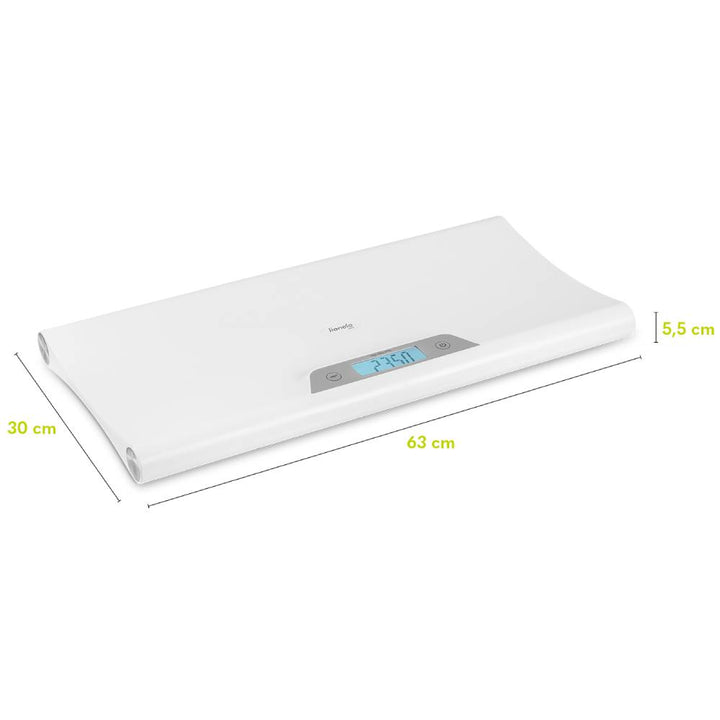 Lionelo digitalna vaga za bebe Babybalance, White