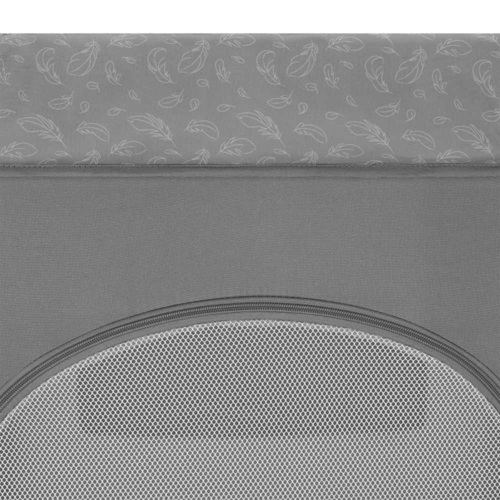 Lionelo Jasmin putni krevetić Easy Fold, Grey Stone