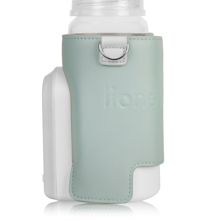 Lionelo Thermup Go Evo električni prijenosni grijač bočica - TERMOSICA s baterijom, Green Sage