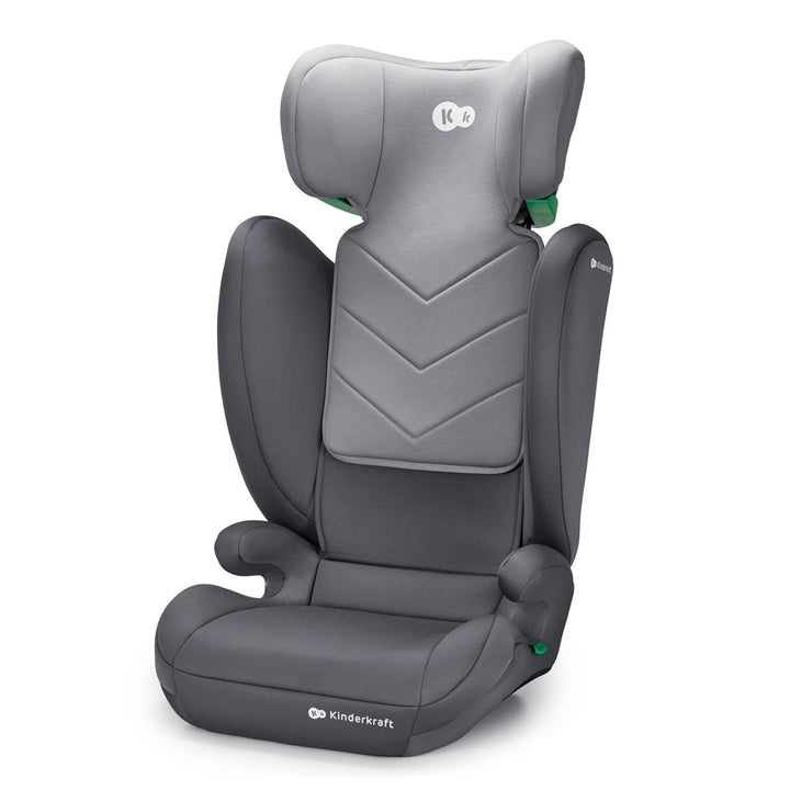 Kinderkraft autosjedalica I-Spark i-Size 15-36 kg (100-150 cm) bez Isofix-a, Grey