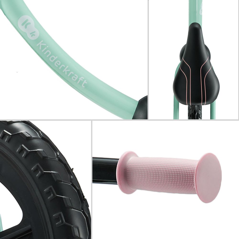 Kinderkraft balans bicikl 2WAY NEXT OFF ROAD, Candy Mint