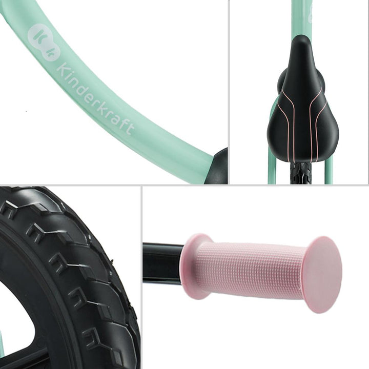 Kinderkraft balans bicikl 2WAY NEXT OFF ROAD, Candy Mint