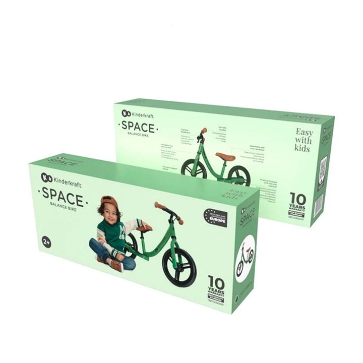 Kinderkraft balans bicikl Space, Light Green