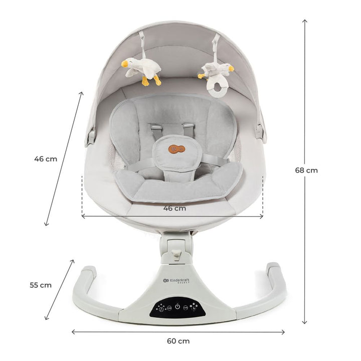 Kinderkraft Električna njihaljka TULSY, Beige