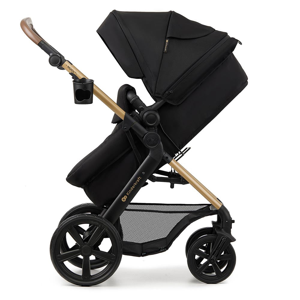 Kinderkraft Kolica Moov 2 3u1 MINK PRO, Pure Black