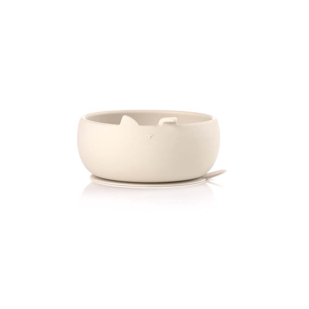 JANE Silikonski set za hranjenje od 4 dijela, Sand