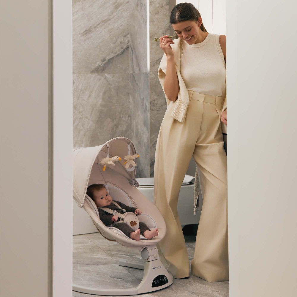 Kinderkraft Električna njihaljka TULSY, Grey