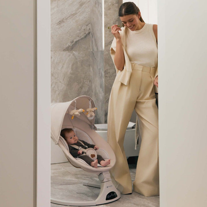 Kinderkraft Električna njihaljka TULSY, Grey