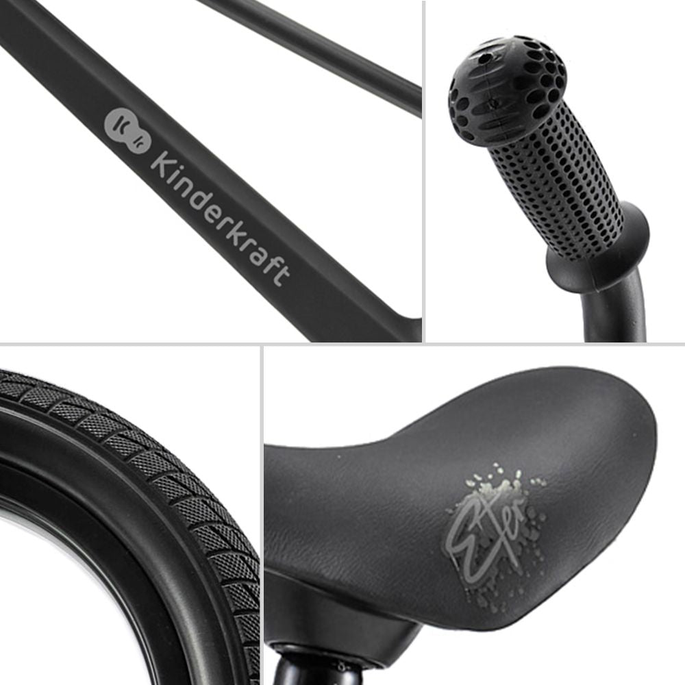 Kinderkraft balans bicikl ETER, Black