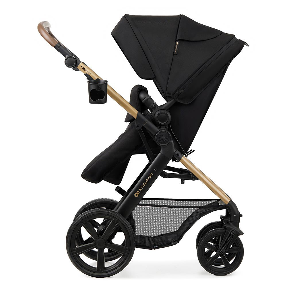 Kinderkraft Kolica Moov 2 3u1 MINK PRO, Pure Black