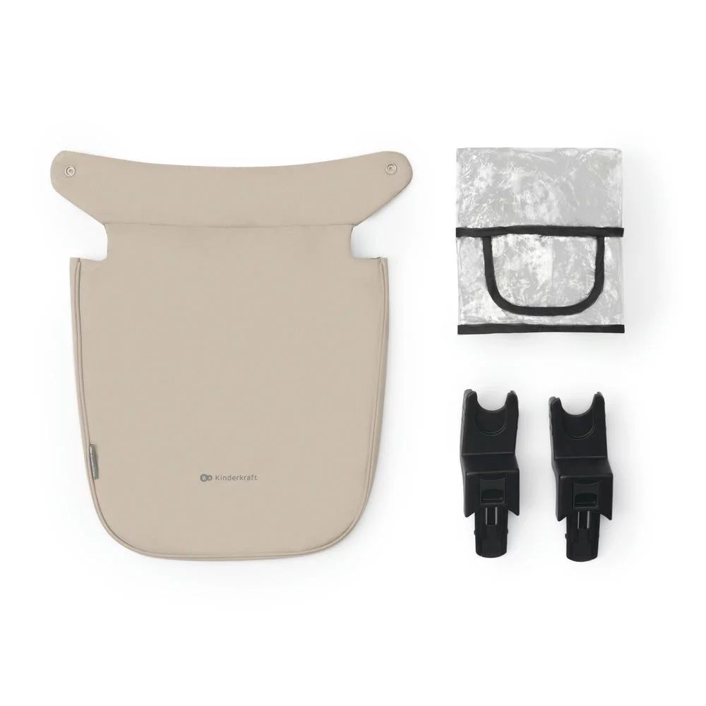 Kinderkraft Kolica NEWLY 4u1 MINK PRO, Sand Beige
