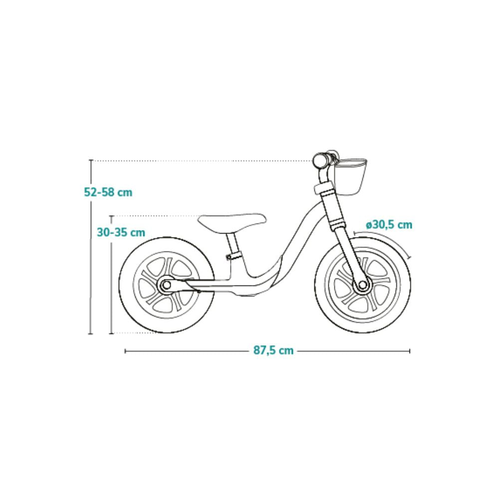 Lionelo balans bicikl Alex Plus, Green Forest