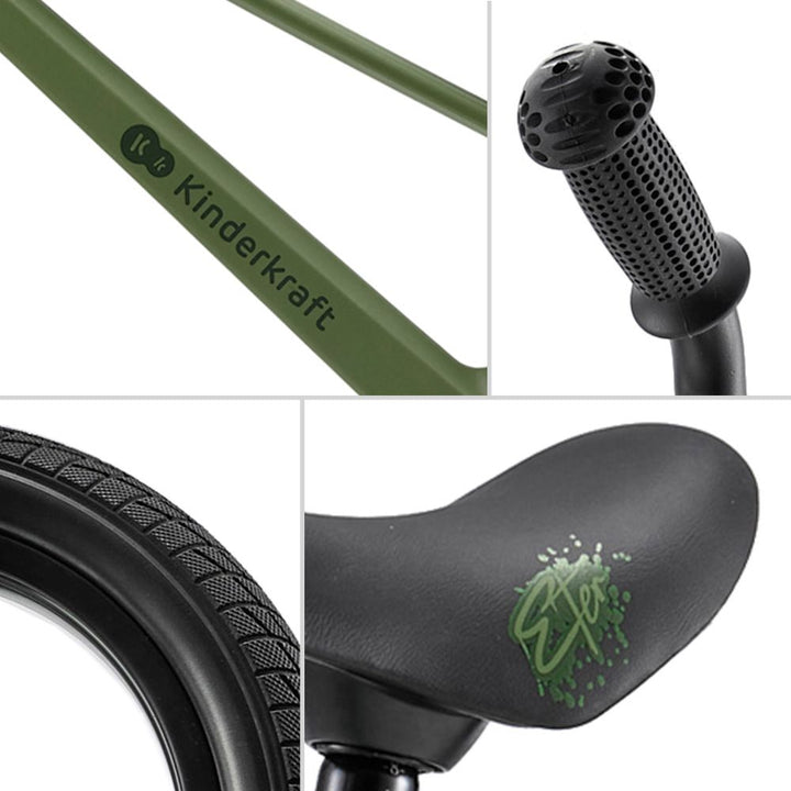 Kinderkraft balans bicikl ETER, Green