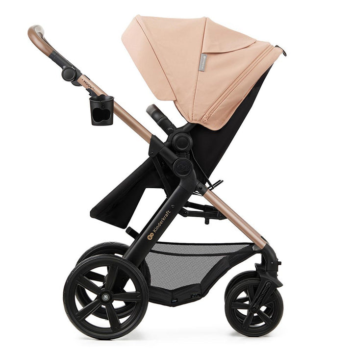 Kinderkraft Kolica Moov 2 3u1 MINK PRO, Sand Beige Peach