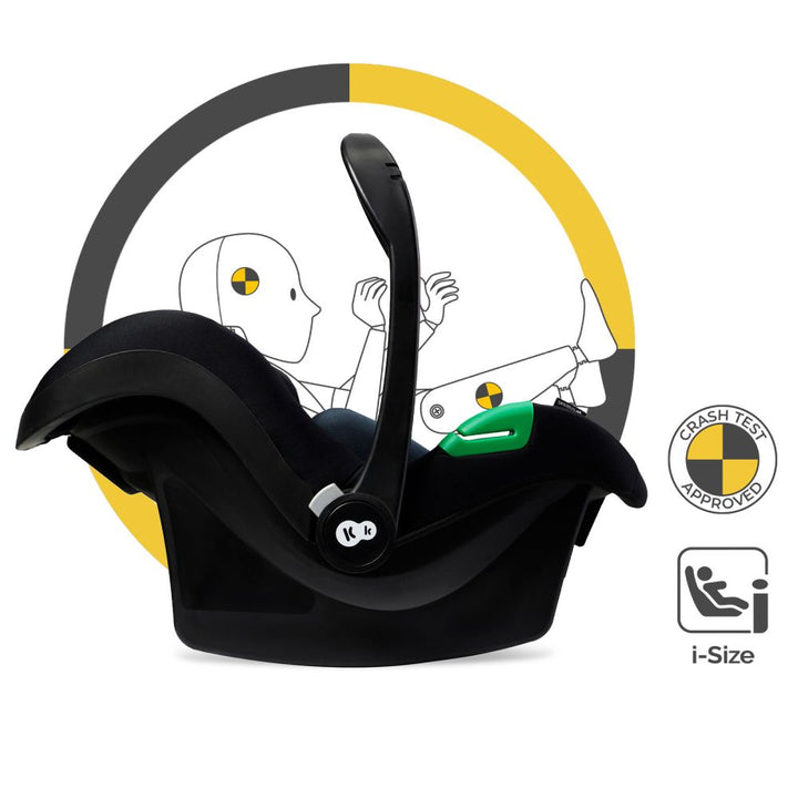 Kinderkraft Kolica Moov 2 XL 3u1 MINK PRO, Pure Black