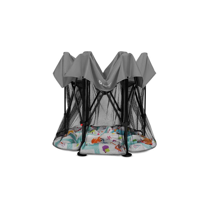 Lionelo dječja igraonica/vrtić Roel Hexagon 6-kutna, Grey Multicolor