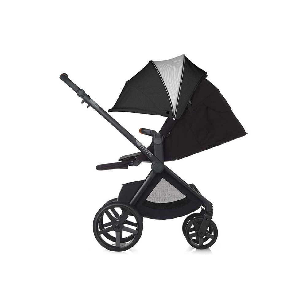 JANE Muum 4 dječja kolica 3u1, Cold Black