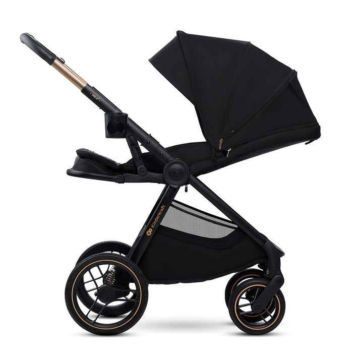 Kinderkraft dječja kolica Nea 2 2u1, Midnight Black