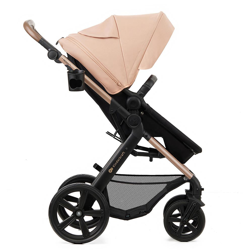 Kinderkraft Kolica Moov 2 3u1 MINK PRO, Sand Beige Peach