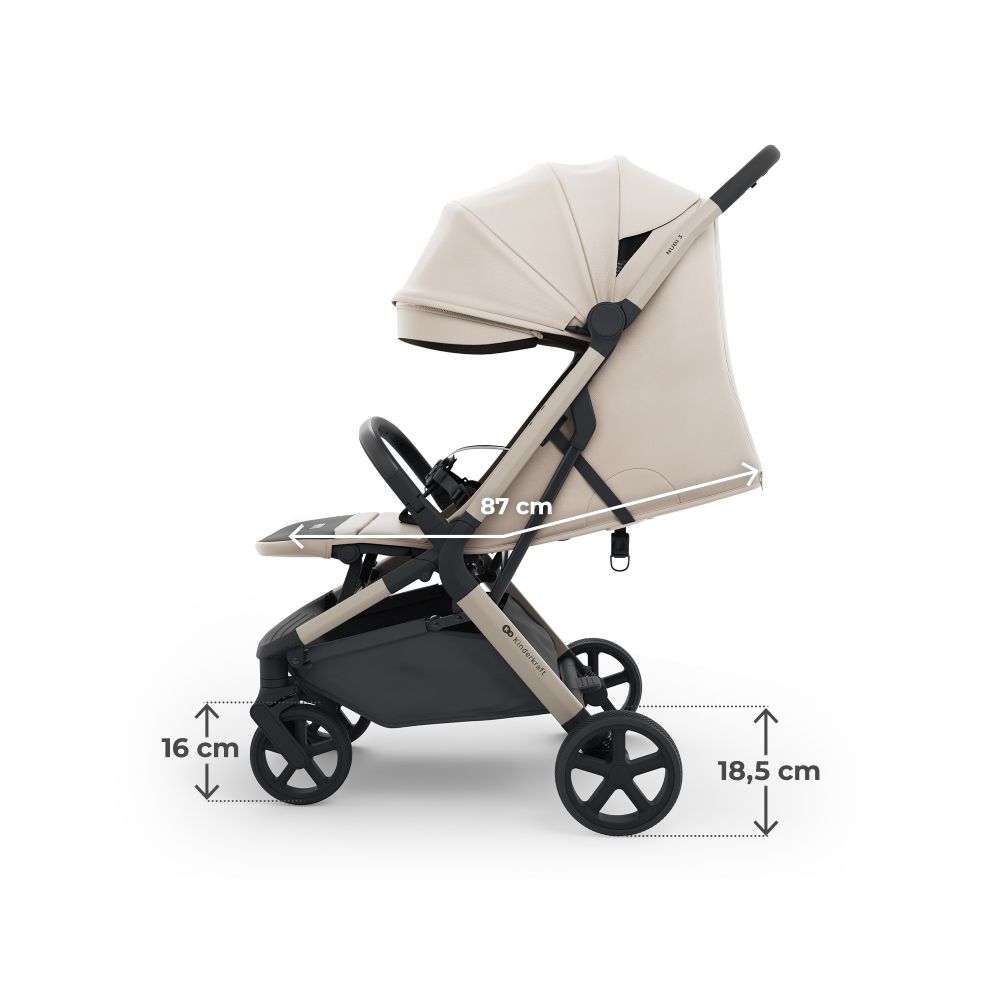 Kinderkraft sportska kolica Nubi 3, Sand Beige