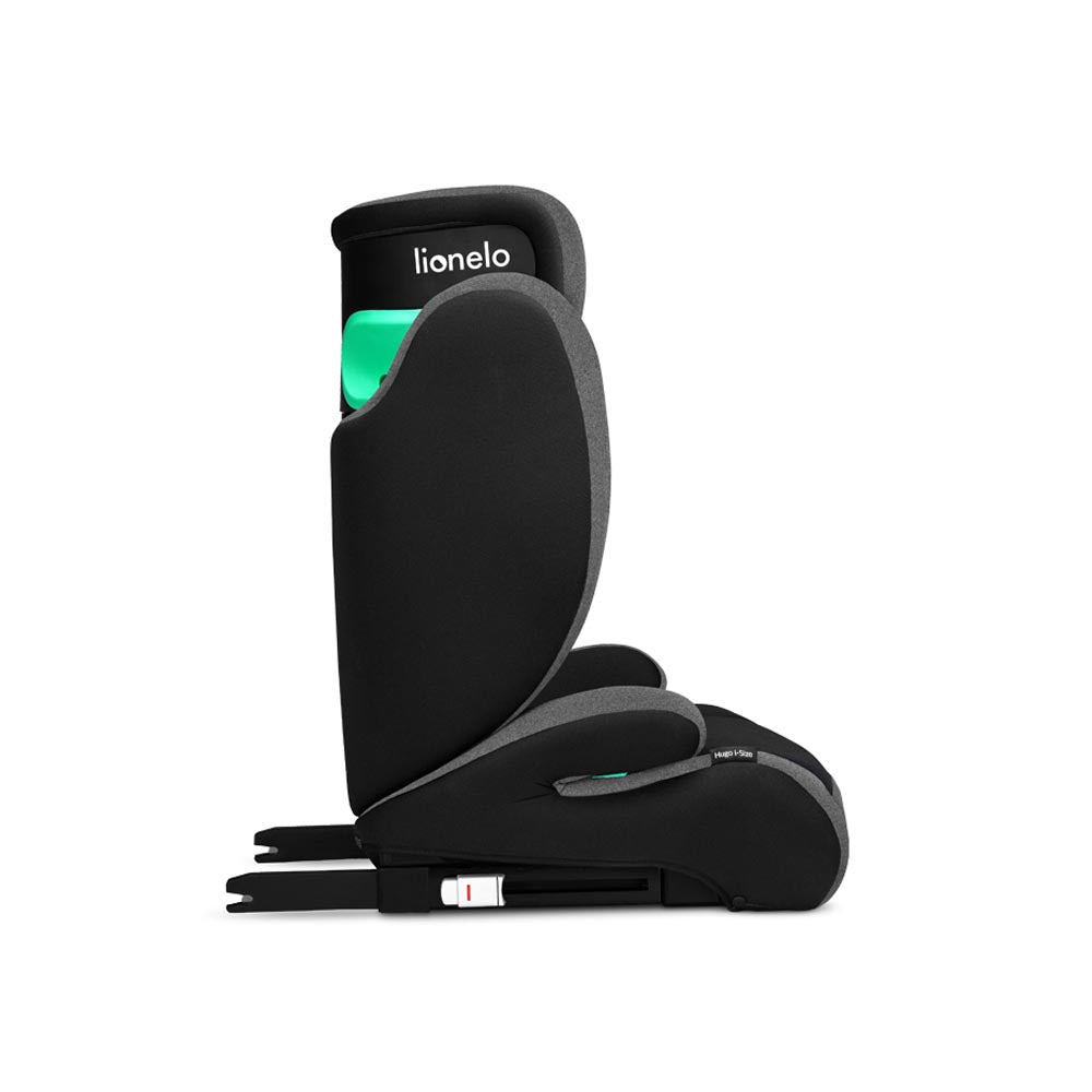 Lionelo autosjedalica Hugo i-Size 15-36 kg (100-150 cm), Black Grey