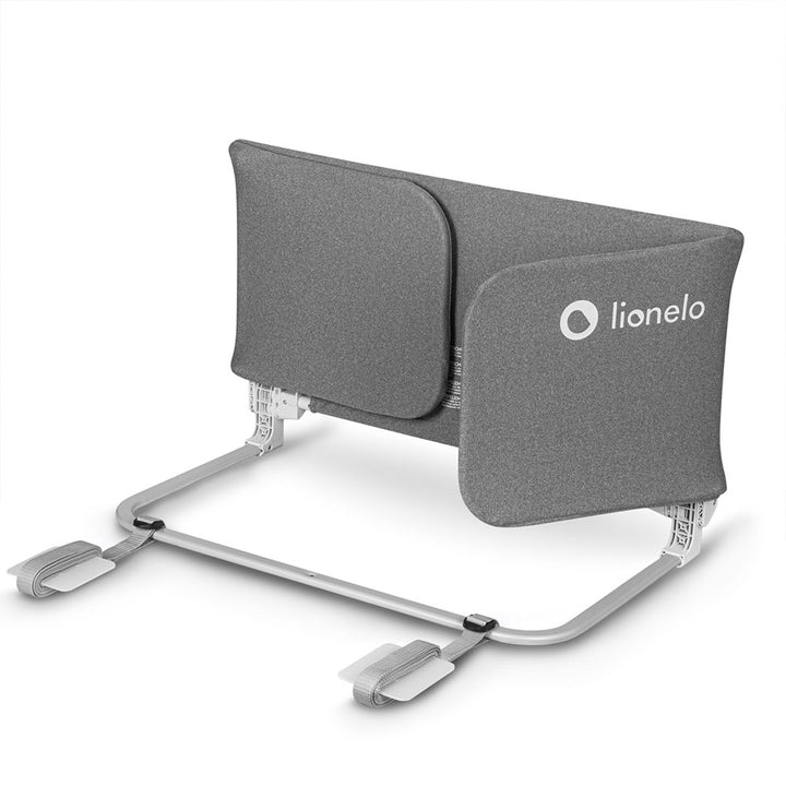 Lionelo zaštitna ograda za krevet Lora XL 150x45 cm, Grey Stone