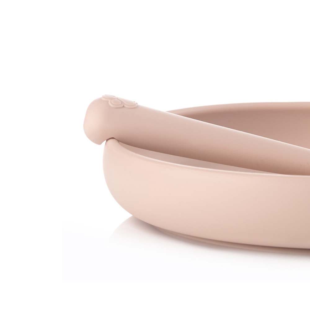 JANE Silikonski set za hranjenje od 4 dijela, Pale